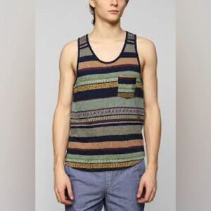 Koto | Striped Multicolor Men's Tank Top